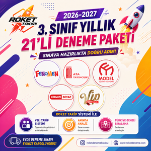 3. Sınıf 2026-2027 21'li yıllık deneme paketi