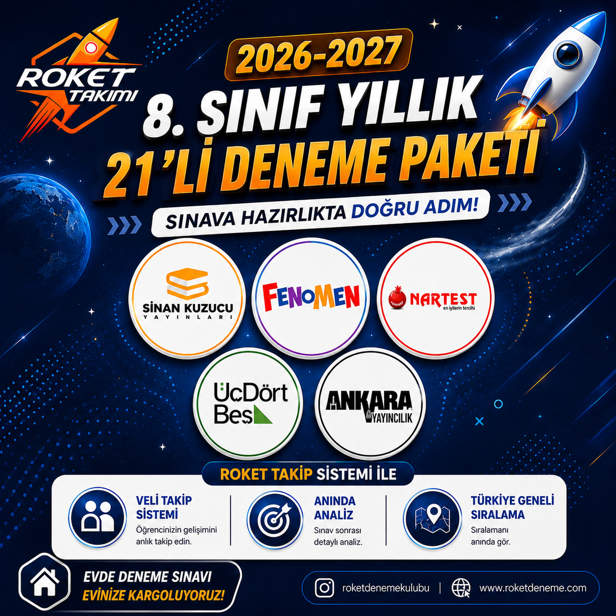 LGS 2026-2027 21'li deneme paketi