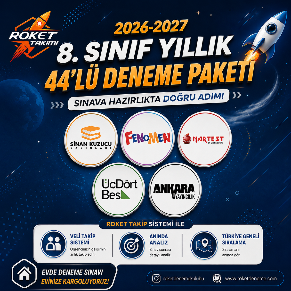 LGS 2026-2027 44'lü deneme paketi